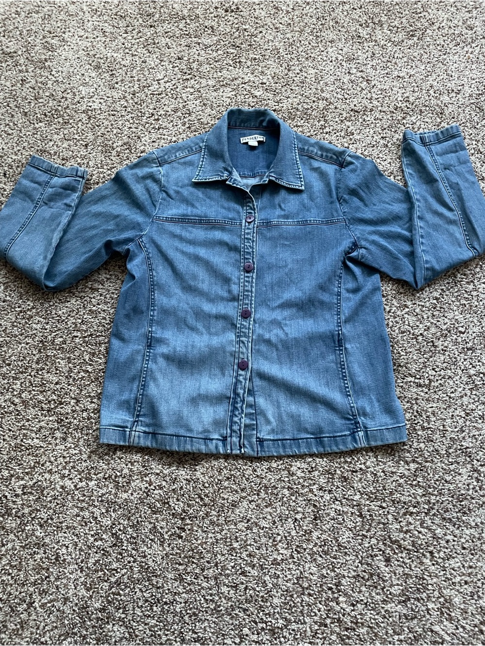 Vintage Pendleton Denim Jacket